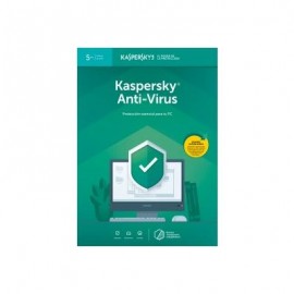 ANTIVIRUS KASPERSKY 5 USUARIOS 1 AÑO TMKS-187