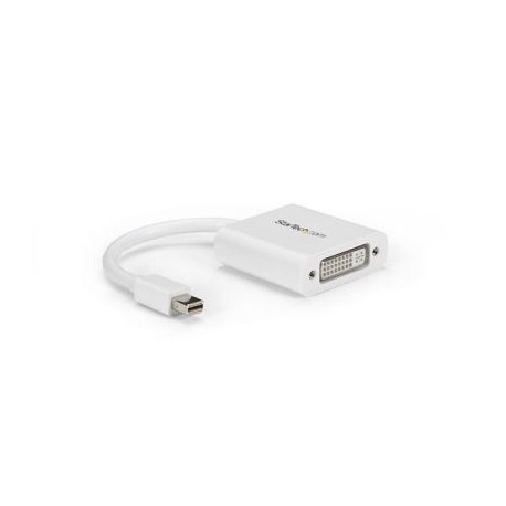CONVERTIDOR Video  Mini DisplayPort DP a DVI Blanco  STARTECH MDP2DVIW