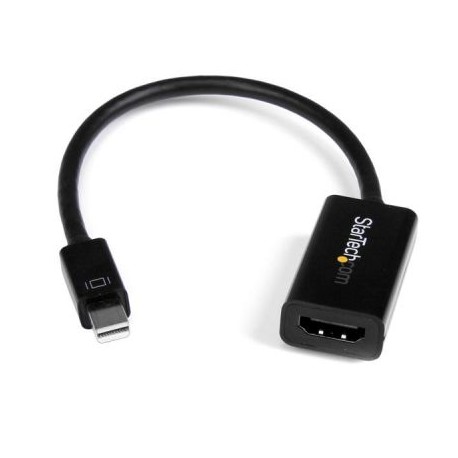 Convertidor MiniDisplayPort HDMI Activo DP 4KNegro  STARTECH MDP2HD4KS
