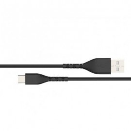 CABLE USB TIPO C NACEB TECHNOLOFY NA-0101N 1 METRO COLOR NEGRO