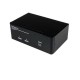 SWITCH KVM 2 PTOS  USB AUDIO DISPLAYPORT DOBLE  STARTECH SV231DPDDUA