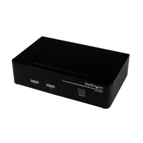 CONMUTADOR PROFESIONAL  KVM 2 PTOS DISPLAYPORT USB  STARTECH SV231DPUA