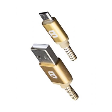 CABLE MICRO USB BLACKPCS ORO 3M CAGMT3M-3