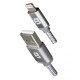 CABLE LIGHTNING BLACKPCS GRIS 3M CAGYLT3M-3