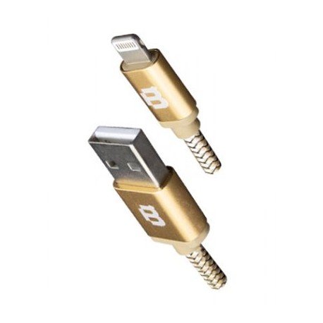 CABLE LIGHTNING BLACKPCS ORO 3M CAGLT3M-4