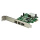 TARJETA PCIE    FIREWIRE 800/400 3 PTOS 1394AB  STARTECH PEX1394B3