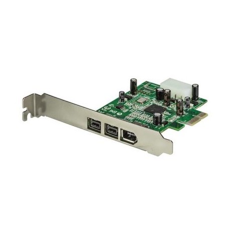 TARJETA PCIE    FIREWIRE 800/400 3 PTOS 1394AB  STARTECH PEX1394B3