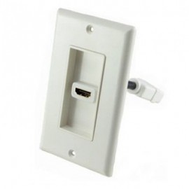 TAPA BROBOTIX 1 ENCHUFE COLOR BLANCO