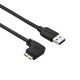 STARTECH CABLE DELAGDO 0.5m MICRO USB 3.0 . IZQ. USBA USB3AU50CMLS