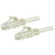 CABLE STARTECH 5M RED ETHERNET UTP CAT6 SNAGLESS BLANCO RJ45