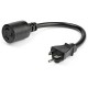 CABLE STARTECH DE ALIMENTACION DE 30CM NEMA-L5-20R A NEMA-5-20P 12AWG