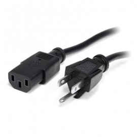 CABLE STARTECH DE PODER PARA PC DE 3M PAQUETE DE 10 NEMA 5 15P A C13