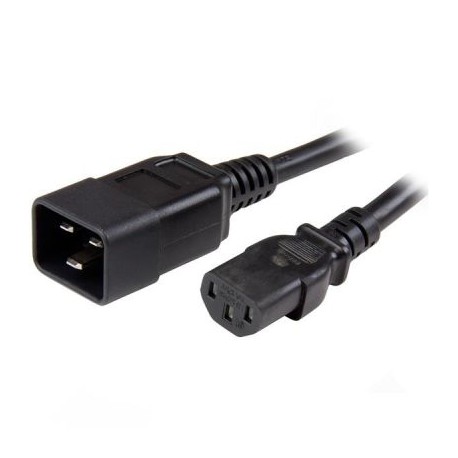CABLE STARTECH C13 A C20 14AWG 91CM ALIMENTACION DE COMPUTADORA