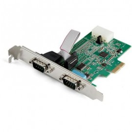 TARJETA ADAPTADORA SERIAL PCIE RS232 2 PUERTOS UART 16950 LP