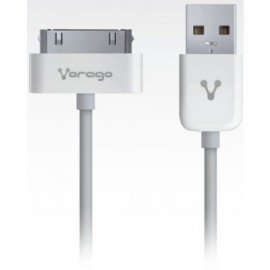 CABLE USB APPLE 30 PINES CAB-114 VORAGO BLANCO 1.5 METROS