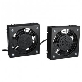JUEGO DE VENTILADOR TRIPPLITE SMARTRACK P/PARED 2 VENTILADORES 120V