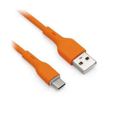 CABLE LIGHTNING BROBOTIX 963172 USB V2.0 LIGHTNING NARANJA 1M