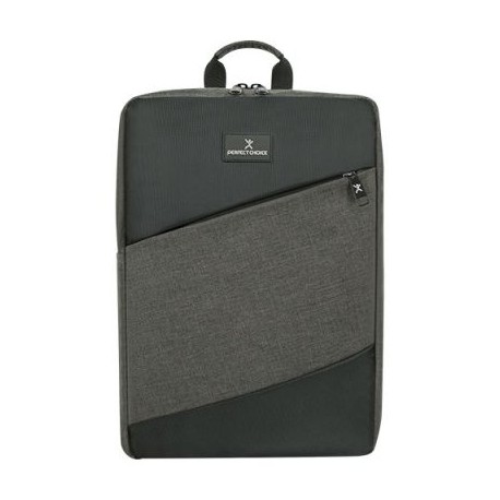 MOCHILA PERFECT CHOICE UNIVERSAL 15.6" NEGRA POLIESTER PC-083436