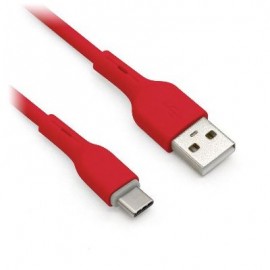 CABLE USB TIPO C BROBOTIX 963189 1 M ROJO