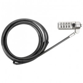 CANDADO DE COMBINACION TARGUS PARA LAPTOP ASP66GLX 1.8M NEGRO/PLATA