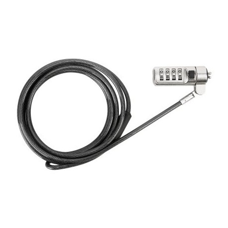 CANDADO DE COMBINACION TARGUS PARA LAPTOP ASP66GLX 1.8M NEGRO/PLATA