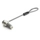 CABLE STARTECH EXTENSOR CANDADO DE LAPTOP DE 15CM Y BUCLE DE 2.5 CM