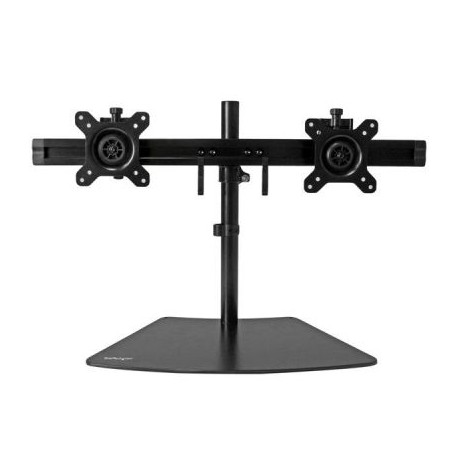STARTECH SOPORTE PARA 2 MONITORES 24" MAX 8KG MAX NEGRO ARMBARDUO