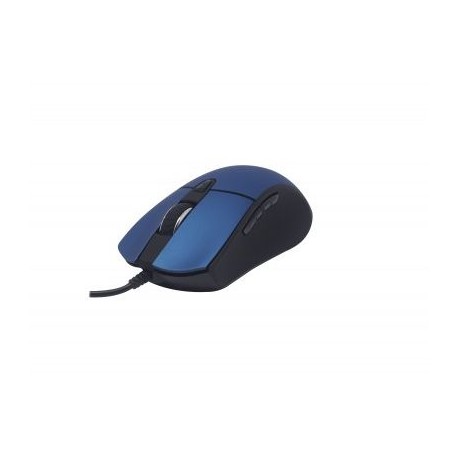 MOUSE NACEB NA-0115A AZUL 6 BOTONES USB OPTICO 2400 DPI
