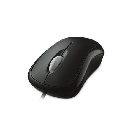 MOUSE MICROSOFT ALAMBRICO BASICO OPTICO NEGRO USB P58-00061