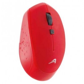 MOUSE ACTECK AC-916479 ROJO 3 BOTONES INALAMBRICO 1600 DPI