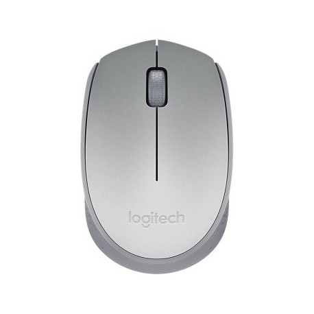 MOUSE LOGITECH M170 INALÁMBRICO PLATA 910-005334