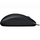 MOUSE LOGITECH M110 SILENT NEGRO ALAMBRICO 1000DPI USB 3 BOTONES