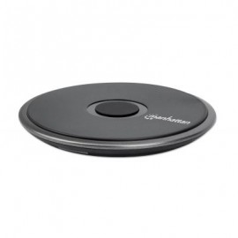 CARGADOR INALAMBRICO CARGA RAPIDA MANHATTAN 10W REDONDO 102186