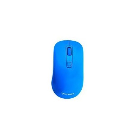 MOUSE VORAGO MO-207 AZUL INALAMBRICO 1000/1600 DPI USB