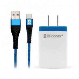 CARGADOR BROBOTIX USB C CARGA RAPIDA 963332 BLANCO