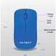 MOUSE ACTECK ENTRY AZUL 3 BOTONES + SCROLL INALAMBRICO 1000 DPI