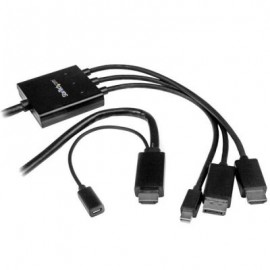 STARTECH CABLE CONV. HDMI,DIS.PORT,MINI D.PORT MACHO-HEMBRA DPMDPHD2HD