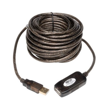 CABLE EXTENSION TRIPP LITE USB 2.0 MACHO A HEMBRA 4.8M U026-016