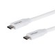 CABLE USB C STARTECH PD 5A USB 2.0 2M BLANCO USB2C5C2MW