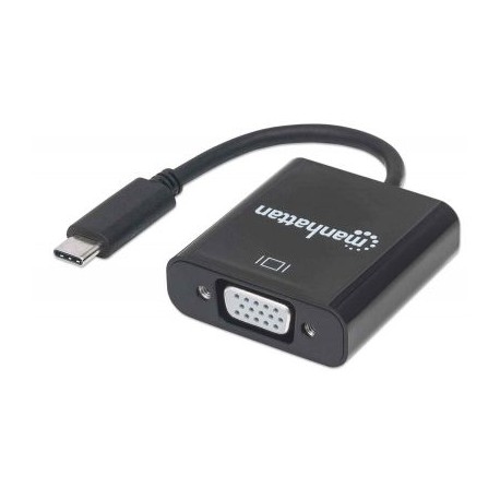 CONVERTIDOR MANHATTAN DE VIDEO USB-C a SVGA HEMBRA 151771