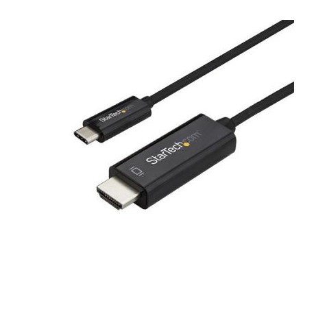 CABLE STARTECH DE 2M USB-C A HDMI 4K 60HZ NEGRO CDP2HD2MBNL