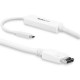 CABLE STARTECH DE 3M USB-C A DISPLAYPORT 4K BLANCO CDP2DPMM3MW