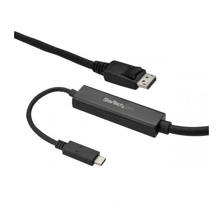CABLE STARTECH DE 3M USB-C A DISPLAYPORT 4K 60HZ NEGRO CDP2DPMM3MB