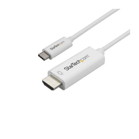CABLE STARTECH DE 3M USB-C A HDMI 4K 60HZ BLANCO CDP2HD3MWNL