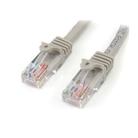 CABLE PATCH STARTECH CAT5E UTP RJ-45 MACHO 7.6M GRIS 45PATCH25GR