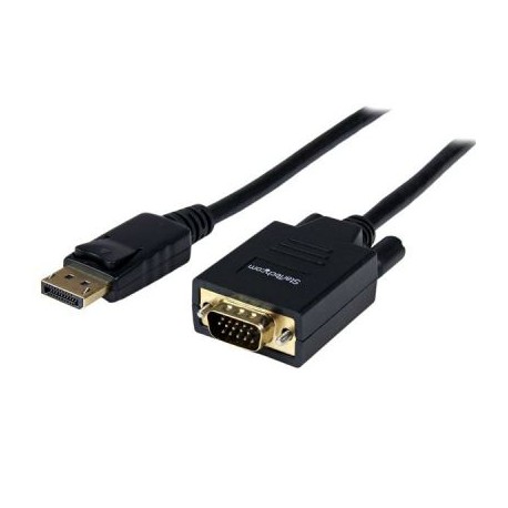 Cable 1.8m video displayport a VGA macho 1920x1200  STARTECH DP2VGAMM6