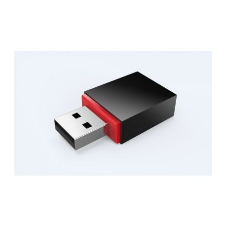ADAPTADOR USB INAL TENDA U3 USB 2.0 300 MBIT/S INAL NEGRO
