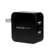 KIT CARGADOR USB CON CABLE LIGHTNING MOBIFREE MB-914192 PARED NEGRO