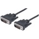CABLE MANHATTAN 301244 DVI-D 5MTS MACHO NEGRO