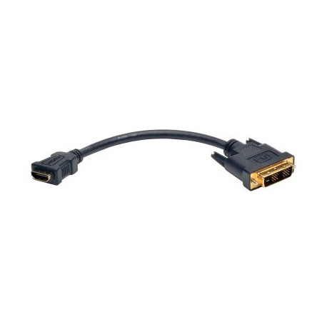 ADAPTADOR TRIPP LITE DVI-D MACHO A HDMI HEMBRA NEGRO P130-08N